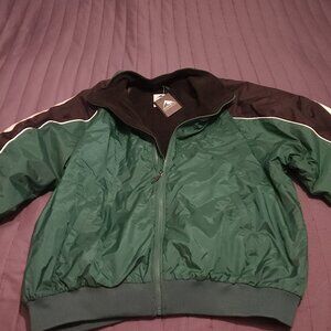 Augusta Sideline Jacket Forest Green Black White Men's Size XL